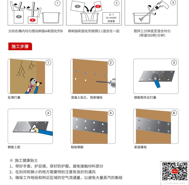 包钢揭东粘钢加固施工过程